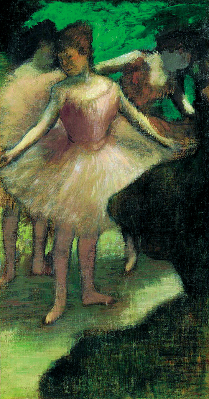  埃德加·德加 Edgar Degas—— 三名舞者 1886